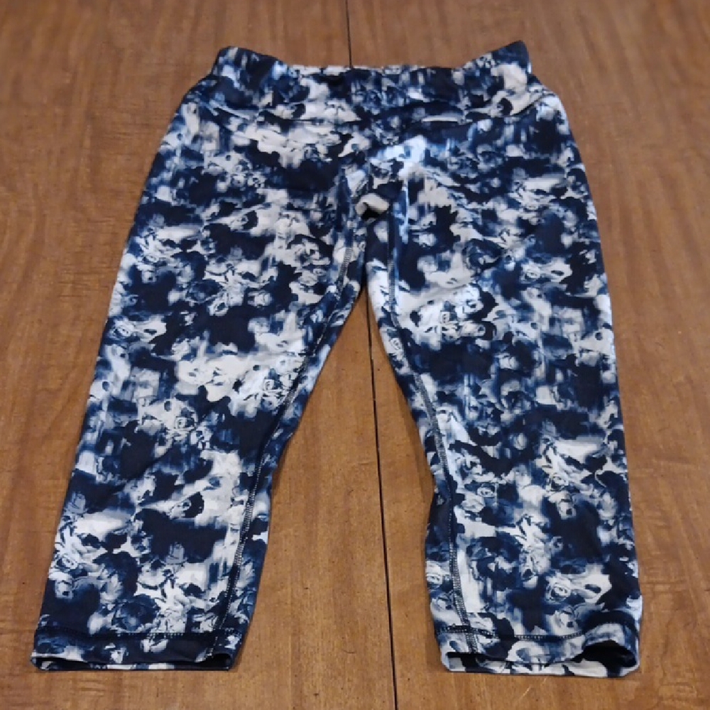 90 Degree By Reflex Navy and White Leggings